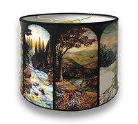 Royal design 25,4 cm, formato personalizzato, paralume Seasons
