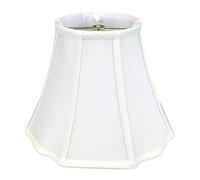 Royal design, Inc Flare Bottom W ad angolo esterno Scallop base paralume White