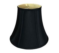 Royal Designs - Paralume di base True Bell a V, colore: nero, 12,7 x 25,4 x 21,6 cm