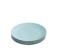 Royal Doulton Piatti, gres, progettati per abbinare, Gordon Ramsay Maze Plate 22 cm 8.7 in blu, set di 4
