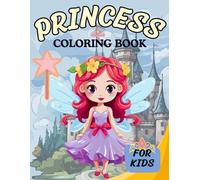 Royal Dreams Princess Coloring Book: 40 Enchanted Pages of Graceful Princesses for Kids to Color and Bring to Life with Sparkle and Style