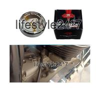 Royal Enfield "Aluminium Machined Oil Filler Cap Polish" GT & Interceptor 650cc