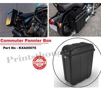 Royal Enfield Black Commuter Pannier Box Meteor/Classic/Hunter/New Bullet - 350