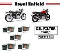 Royal Enfield "Continental GT 650 & Interceptor 650" 5X Elementi "OIL FILTER"...