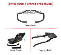 Royal Enfield "Engine Guard, Sump Guard & Lugage Rack" per Meteor 350cc
