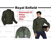 Royal Enfield "Giacca da equitazione Khardungla V2 Oliva"