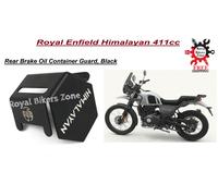 Royal Enfield "Himalayan 411cc" Freno Posteriore "Oil Container Guard" Nero