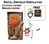Royal Enfield Himalayan "Clutch & Brake Lever" Kit Silver FREE OIL FILTER