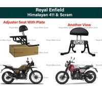 Royal Enfield "Himalayan & Scram "Porta schienale con piastra superiore"