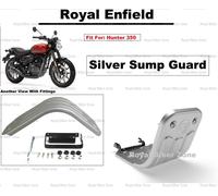 ROYAL ENFIELD Hunter 350 "SILVER ALLUMINIO "SUMP GUARD"