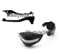 Royal Enfield "Kit leva frizione e freno con paramani nero" per Himalayan