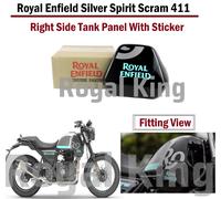 Royal Enfield lato destro "Pannello serbatoio con adesivo" per "Silver Spirit...