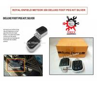 Royal Enfield Meteor 350 "DELUXE FOOT PEG" KIT SILVER RIDER