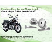 Royal Enfield "New Bullet 350 Bar End Mirror Mount"