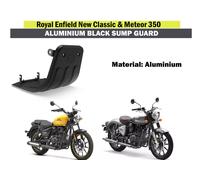 Royal Enfield New Classic & Meteor 350 "Aluminum Black Sump guard"