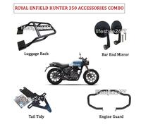 Royal Enfield "Portapacchi, specchietti, riordino coda e protezione motore" p...