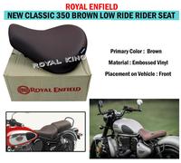 ROYAL ENFIELD "SEDILE PILOTA MARRONE LOW RIDE" PER "NEW CLASSIC 350"