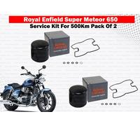 Royal Enfield "Service kit 500 Km Confezione da 2" per Super Meteor 650