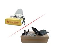 Royal Enfield "Short Fly Screen And Sump Guard Black" per GT e Interceptor 650cc