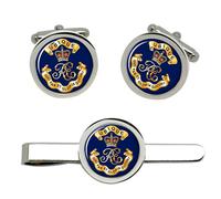 Royal Engineers Cypher Gemelli E Clip Cravatta Set Esercito Britannico