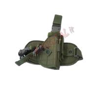 Royal Fondina Cosciale verde Universale PORTA CARICATORE per pistola militare