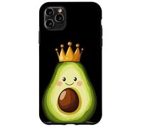 Royal Fruit Vibes con un avocado incoronato Custodia per iPhone 11 Pro Max