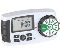 Royal Gardineer Accessorio per Giardino e Giardinaggio - Irrigazione Giardino Orologio: Computer di irrigazione BWC-400 per 4 adattatori di irrigazione, Valvola Magnetica (Computer Giardino)