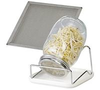 Royal Gardineer Barattolo per germogli, 1 l, setaccio per germogli