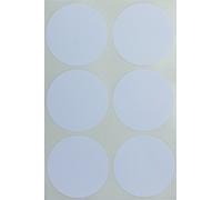 Royal Green Adesivi Rotondi Bianchi Multiuso 50mm - Bollini Colorati Scrivibili da 5cm Ideali come Etichette per Bambini, Scuola, Casa, Ufficio, Lavoro, Organizzazione, Archivio - Confezione da 540