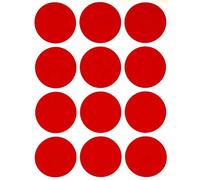 Royal Green Bollini Adesivi Rosse Diametro 38 mm - Confezione da 600 Pezzi