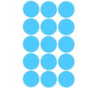 Royal Green Bollini Adesivi Rotondi Azzurri 30mm - Confezione da 750 Pezzi