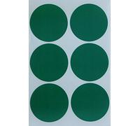 Royal Green Bollini Adesivi Rotondi Verdi da 50mm (5cm) Scrivibili e Multiuso - Confezione da 180 Pezzi