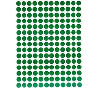 Royal Green Bollini Adesivi Verdi 8mm (0,8mm) - Confezione da 900 Pezzi