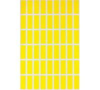 Royal Green Etichette Adesive Rettangolari Gialle 25 mm x 10 mm - Confezione da 810 Pezzi
