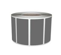 Royal Green Etichette Adesive Rettangolari Grigie in Rotolo 4 cm x 1,9 cm - Etichette di Codifica Colorate Scrivibili 40mm x 19mm - Confezione da 500 Pezzi