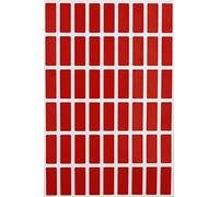 Royal Green Etichette Adesive Rettangolari Rosse 25 mm x 10 mm - Confezione da 810 Pezzi