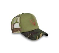 Royal Hunter Cappellino da baseball con stampa di alta qualità, per esterni, da uomo, Snapback I, da caccia, accessorio da cacciatore, cappello da uomo, idea regalo per cacciatore, verde scuro, M
