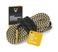 Royal Hunter® Filo per la pulizia della corsa, calibro Borensake, 264 - 6,5 mm, pulizia della corsa per fucili e pistole, Premium Bore Snake con spazzola in ottone integrata