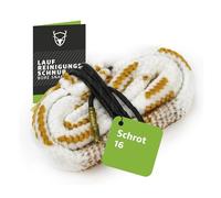 Royal Hunter® Filo per la pulizia della corsa I Boresnake calibro Schrot GA 16 I cura delle armi e pulizia della corsa per fluttuazioni Premium Bore Snake con spazzola in ottone integrata