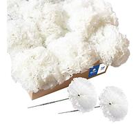 Royal Imports Fiori Artificiali per mazzi, Matrimoni, cimiteri, Artigianato e corone Bianco