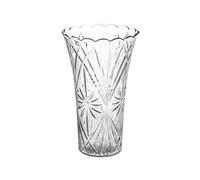 Royal Imports Vaso per fiori in acrilico, centrotavola decorativo per casa o matrimonio, in plastica infrangibile, altezza 22,9 cm, apertura 10,2 cm, trasparente