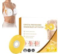 Royal Jelly - Patch per il miglioramento del seno, cerotti naturali per la crescita del seno, traspirante, senza tracce e anti-abbassamento, maschera per il miglioramento del seno (1 scatola)