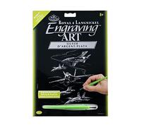 Royal & Langnickel Argento Incisione Arte Formato A4 Jet aerei per pittura Set