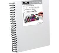 Royal & Langnickel A4 Canvas Cover Sketch Book A4 Sketch Book - RCSB-A4