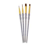 Royal & Langnickel - Crafters Choice 4 pz nero TAKLON Shader Varietà Brush Set
