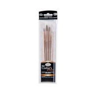Royal & Langnickel Crafter's Choice Pro, set di 4 pennelli rotondi sintetici per artigianato