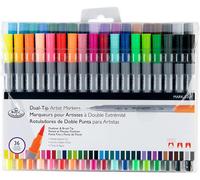 Royal & Langnickel Dual Punta Marcatori Pennello & Fineliner Artista Disegno