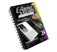 Royal & Langnickel Engrave & Learn Famous Places of the World - Set di disegni da grattare con pellicola per incisioni