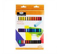 Royal & Langnickel Essentials CPH-A36 - Pastelli da Disegno, Quadrati, Colori Assortiti, 36 Pezzi