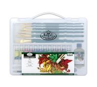 Royal & Langnickel Essentials - Set colori a olio in grande cassetta trasparente